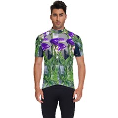 Cute Flower Wallpaper Men s Short Sleeve Cycling Jersey by artworkshop