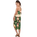 Fantasy Farmcore Farm Mushroom Waist Tie Cover Up Chiffon Dress View2