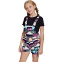 Witchy Forresty Goblincore Fairytale Mushroom Kids  Short Overalls View2