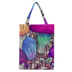 Forest Mushroom Classic Tote Bag by GardenOfOphir