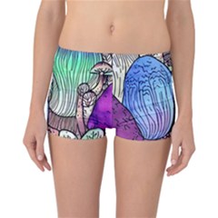 Forest Mushroom Reversible Boyleg Bikini Bottoms by GardenOfOphir