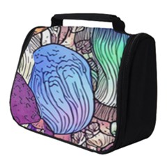 Forest Mushroom Full Print Travel Pouch (small) by GardenOfOphir