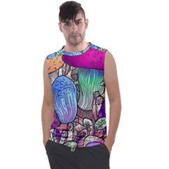 Forest Mushroom Men s Regular Tank Top by GardenOfOphir