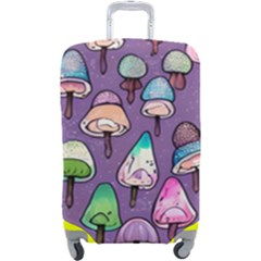 Foraging For Mushrooms Luggage Cover (large) by GardenOfOphir