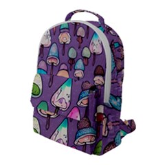 Foraging For Mushrooms Flap Pocket Backpack (large) by GardenOfOphir