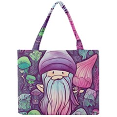 Fairy Mushrooms Mini Tote Bag