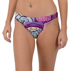 Fairy Mushrooms Band Bikini Bottoms by GardenOfOphir