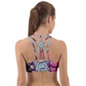 Fairy Mushrooms Back Web Sports Bra View2