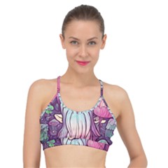 Fairy Mushrooms Basic Training Sports Bra by GardenOfOphir