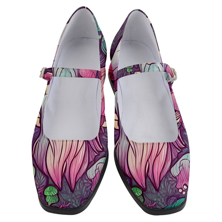 Fairy Mushrooms Women s Mary Jane Shoes