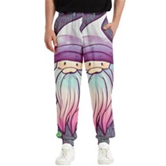 Fairy Mushrooms Men s Elastic Waist Pants by GardenOfOphir