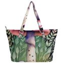 Mushroom Foraging In The Woods Full Print Shoulder Bag View2