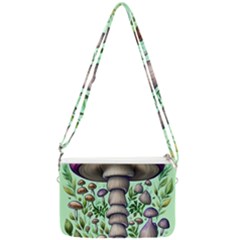 Forest Mushrooms Double Gusset Crossbody Bag by GardenOfOphir