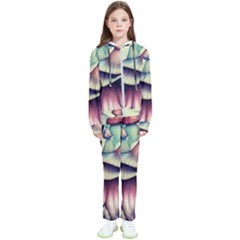 Antique Forest Mushrooms Kids  Tracksuit by GardenOfOphir