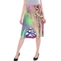 Tiny Forest Mushroom Fairy Midi Beach Skirt View1