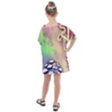 Tiny Forest Mushroom Fairy Kids  One Piece Chiffon Dress View2