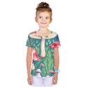 Forest Mushroom Fairy Garden Kids  One Piece Tee View1