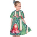 Forest Mushroom Fairy Garden Kids  Sailor Dress View1