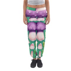 Forest Mushroom Garden Path Women s Jogger Sweatpants by GardenOfOphir