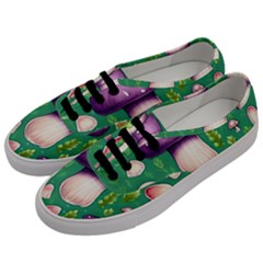 Forest Mushroom Garden Path Men s Classic Low Top Sneakers by GardenOfOphir