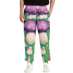 Forest Mushroom Garden Path Men s Elastic Waist Pants by GardenOfOphir