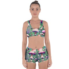 Secret Forest Mushroom Fairy Racerback Boyleg Bikini Set