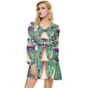 Secret Forest Mushroom Fairy Tiered Long Sleeve Mini Dress View1