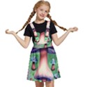 Secret Forest Mushroom Fairy Kids  Apron Dress View1