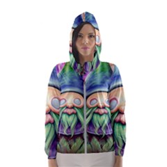 Enchanted Mushroom Forest Fairycore Women s Hooded Windbreaker by GardenOfOphir