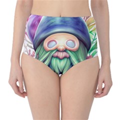 Enchanted Mushroom Forest Fairycore Classic High-waist Bikini Bottoms by GardenOfOphir