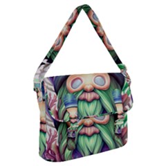 Enchanted Mushroom Forest Fairycore Buckle Messenger Bag by GardenOfOphir