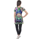 Enchanted Mushroom Forest Fairycore Puff Sleeve Tunic Top View2