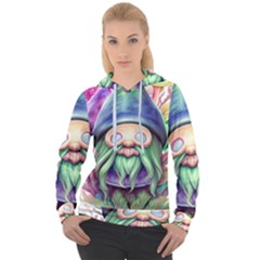 Enchanted Mushroom Forest Fairycore Women s Overhead Hoodie by GardenOfOphir