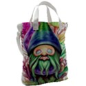 Enchanted Mushroom Forest Fairycore Canvas Messenger Bag View2