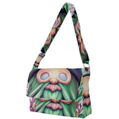 Enchanted Mushroom Forest Fairycore Full Print Messenger Bag (s) by GardenOfOphir