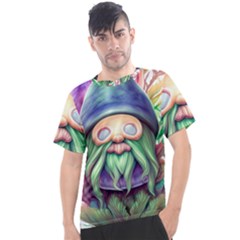 Enchanted Mushroom Forest Fairycore Men s Sport Top by GardenOfOphir