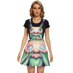 Enchanted Mushroom Forest Fairycore Apron Dress by GardenOfOphir