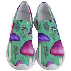 Foraging In The Mushroom Forest Women s Lightweight Slip Ons by GardenOfOphir