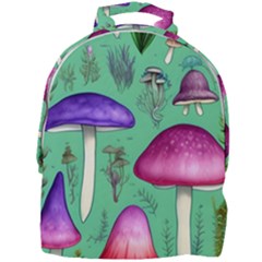 Foraging In The Mushroom Forest Mini Full Print Backpack by GardenOfOphir