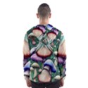 Natural Mushroom Fairy Garden Men s Hooded Windbreaker View2