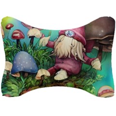 Vintage Flowery Mushroom Seat Head Rest Cushion by GardenOfOphir