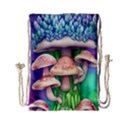 Woodsy Mushroom Forest Nature Drawstring Bag (Small) View2