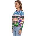 Woodsy Mushroom Forest Nature Women s Long Sleeve Raglan Tee View2