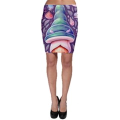 Mushroom Core Bodycon Skirt by GardenOfOphir