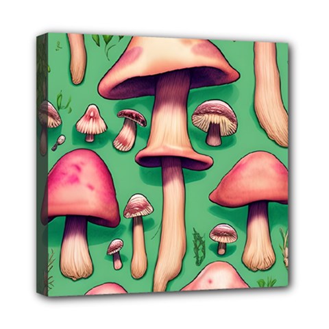 Forest Fairy Core Mini Canvas 8  X 8  (stretched) by GardenOfOphir