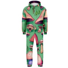 Forest Fairy Core Hooded Jumpsuit (men) by GardenOfOphir