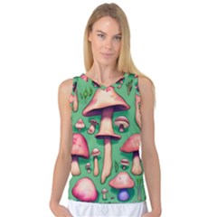 Forest Fairy Core Women s Basketball Tank Top by GardenOfOphir