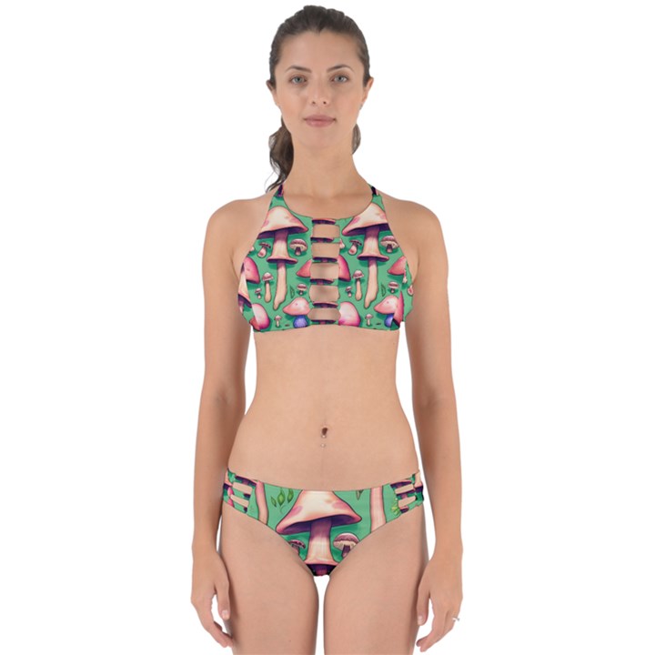 Forest Fairy Core Perfectly Cut Out Bikini Set