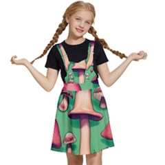 Forest Fairy Core Kids  Apron Dress by GardenOfOphir