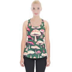 Foraging In The Mushroom Zone Piece Up Tank Top by GardenOfOphir